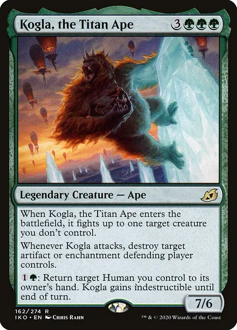 Kogla, the Titan Ape 162/274
