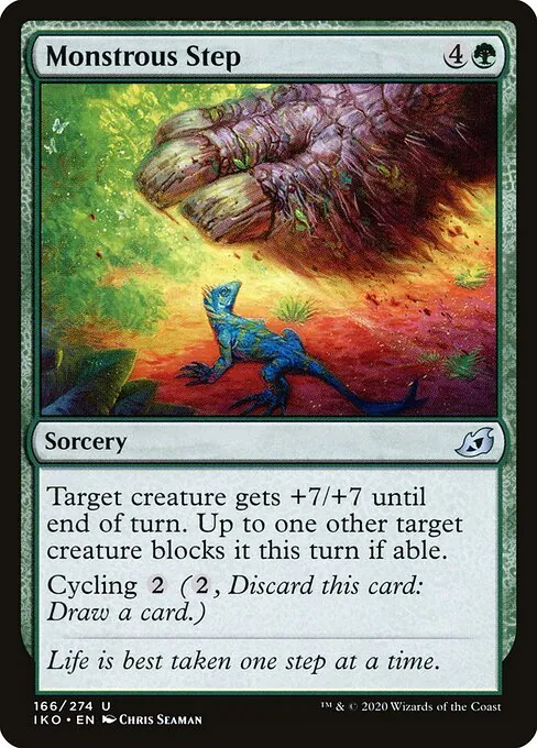 Monstrous Step 166/274