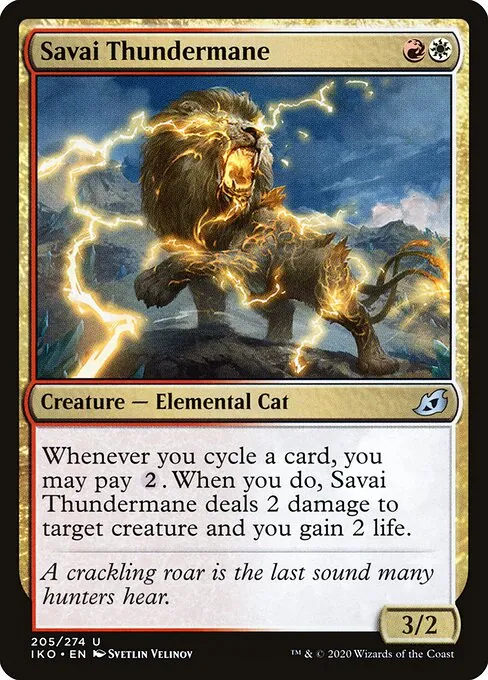 Savai Thundermane 205/274