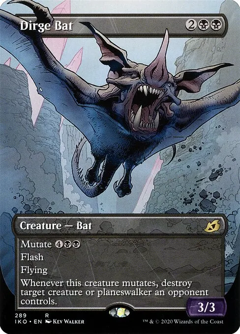 Dirge Bat 289/274