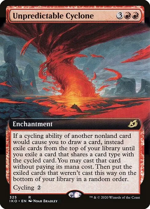 Unpredictable Cyclone 325/274