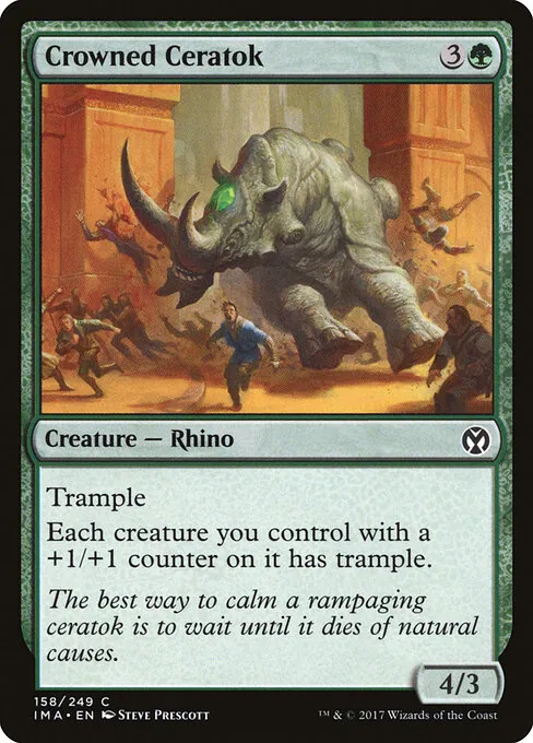 Crowned Ceratok 158/249