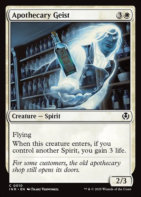Apothecary Geist 010/287