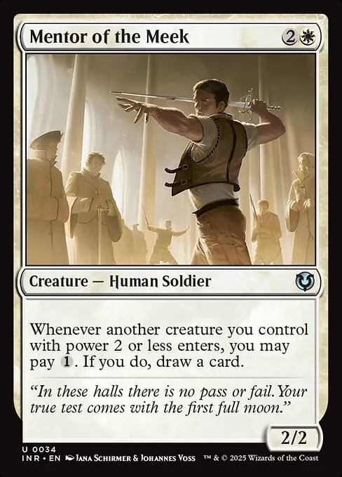 Mentor of the Meek 034/287