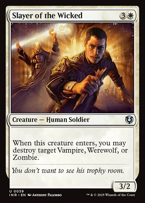 Slayer of the Wicked 039/287