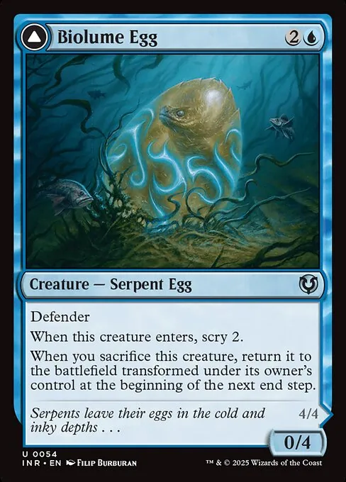Biolume Egg // Biolume Serpent 054/287