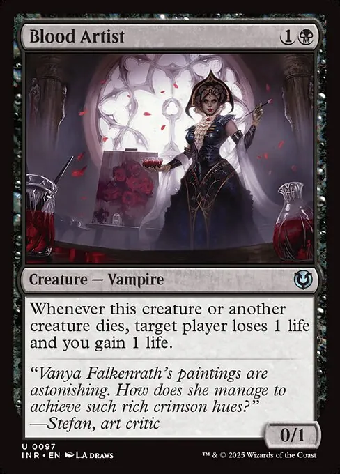 Blood Artist 097/287