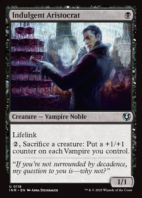 Indulgent Aristocrat 118/287