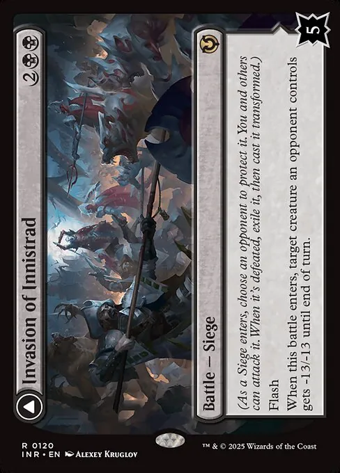 Invasion of Innistrad // Deluge of the Dead 120/287