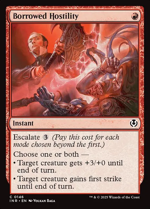 Borrowed Hostility 146/287