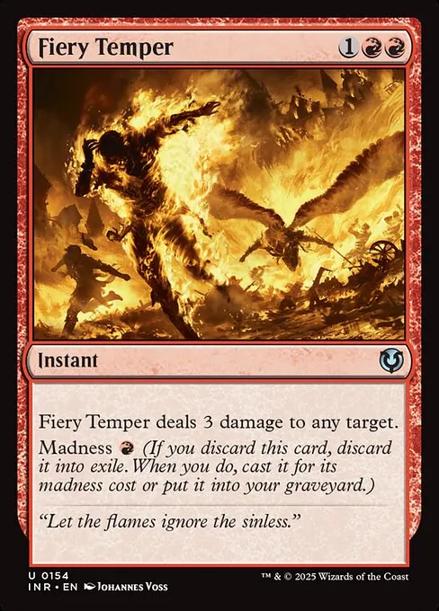 Fiery Temper 154/287
