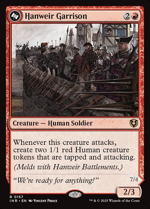 Hanweir Garrison 157/287