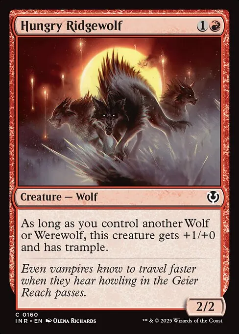 Hungry Ridgewolf 160/287