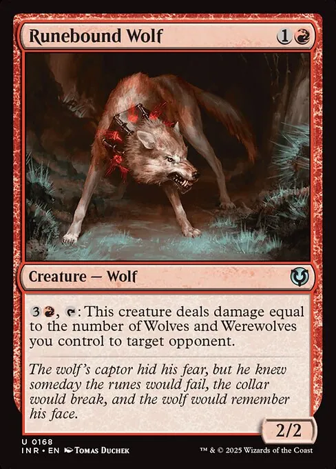 Runebound Wolf 168/287