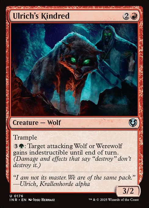 Ulrich's Kindred 176/287