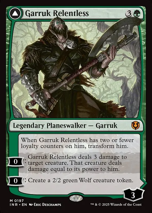 Garruk Relentless // Garruk, the Veil-Cursed 197/287