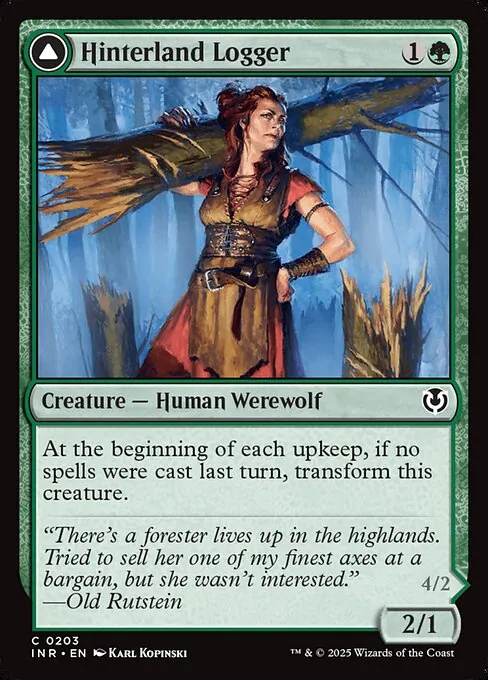 Hinterland Logger // Timber Shredder 203/287