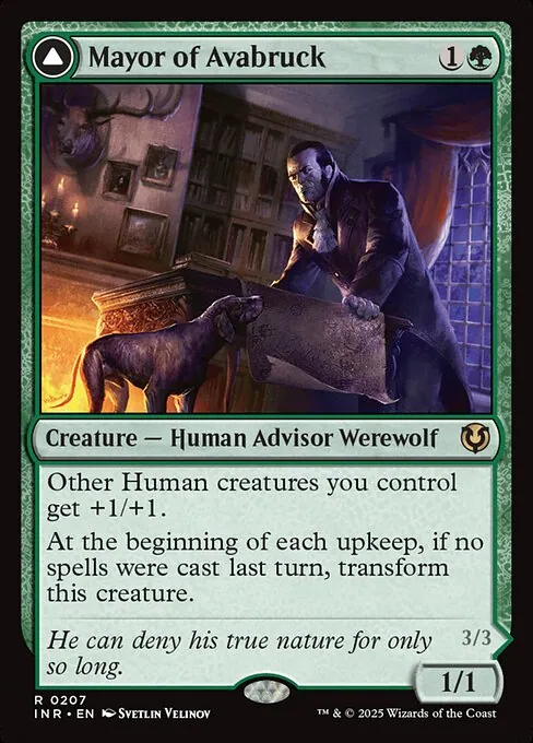 Mayor of Avabruck // Howlpack Alpha 207/287