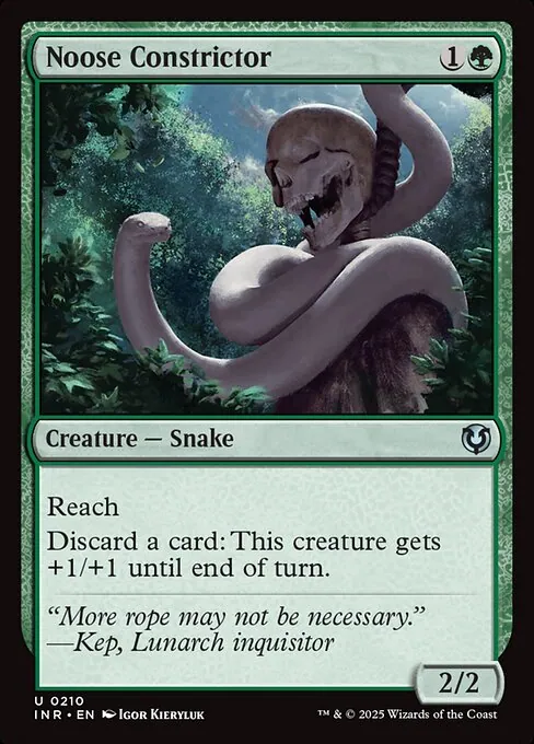 Noose Constrictor 210/287