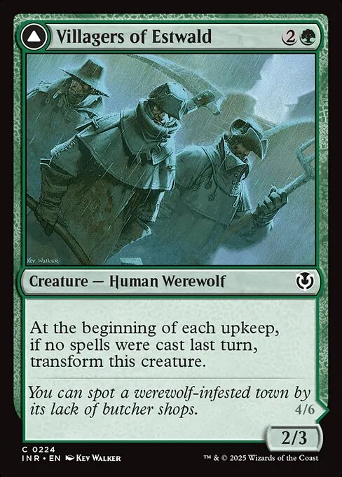 Villagers of Estwald // Howlpack of Estwald 224/287