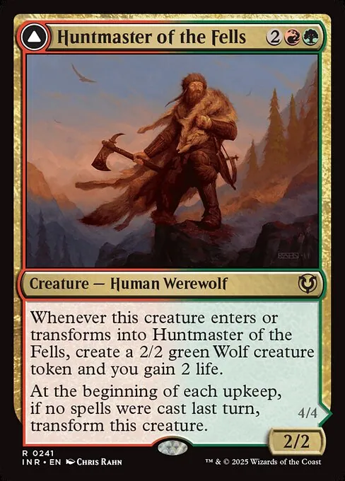 Huntmaster of the Fells // Ravager of the Fells 241/287