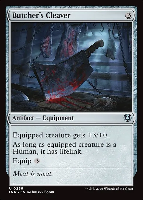 Butcher's Cleaver 256/287