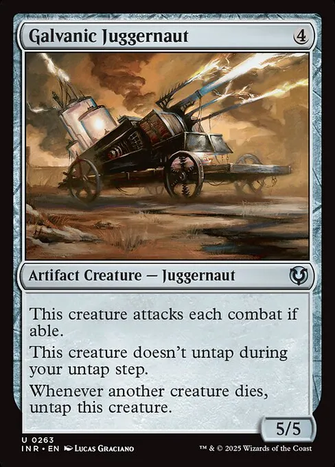 Galvanic Juggernaut 263/287