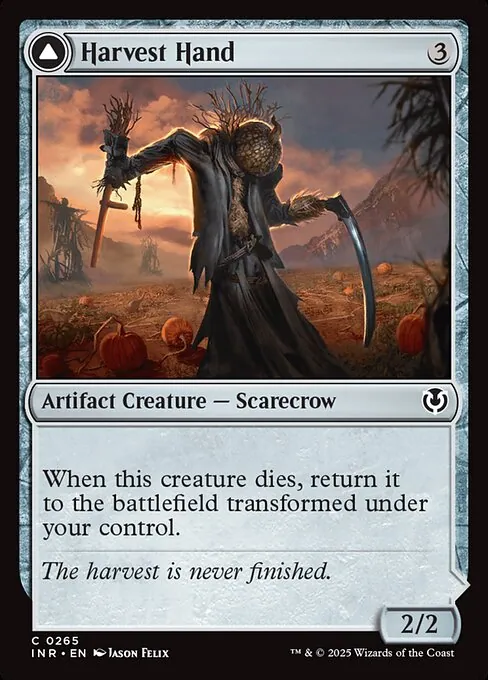 Harvest Hand // Scrounged Scythe 265/287