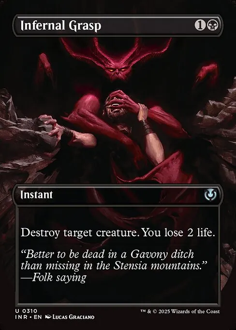 Infernal Grasp 310/287