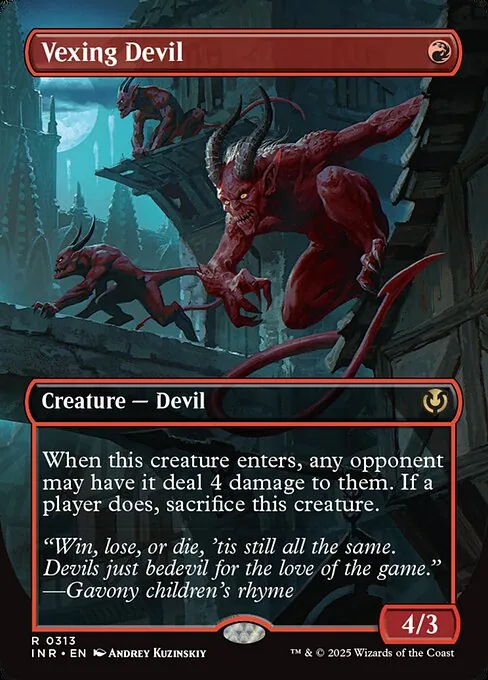 Vexing Devil 313/287