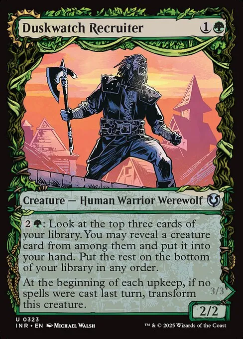 Duskwatch Recruiter // Krallenhorde Howler 323/287
