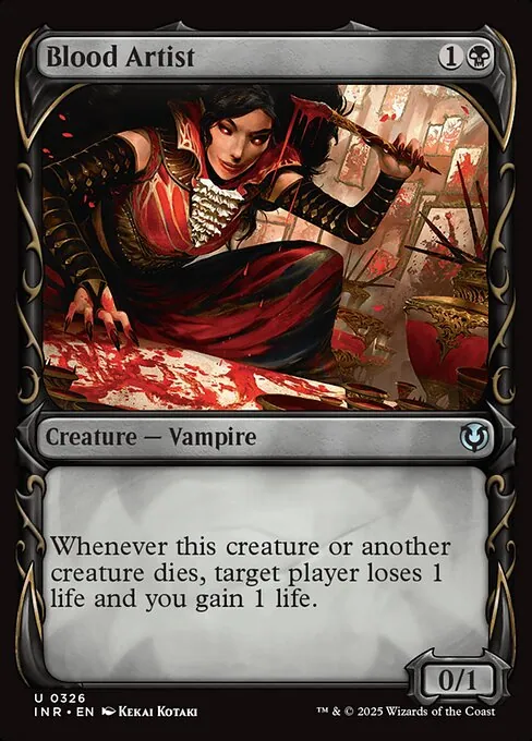 Blood Artist 326/287