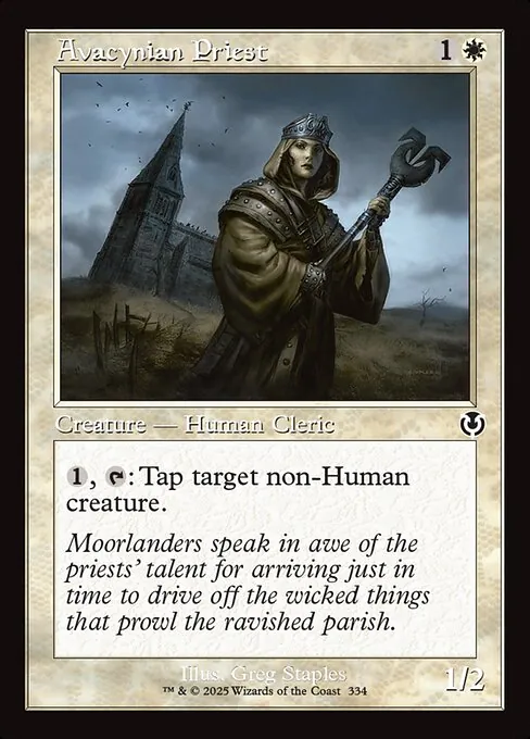 Avacynian Priest 334/287