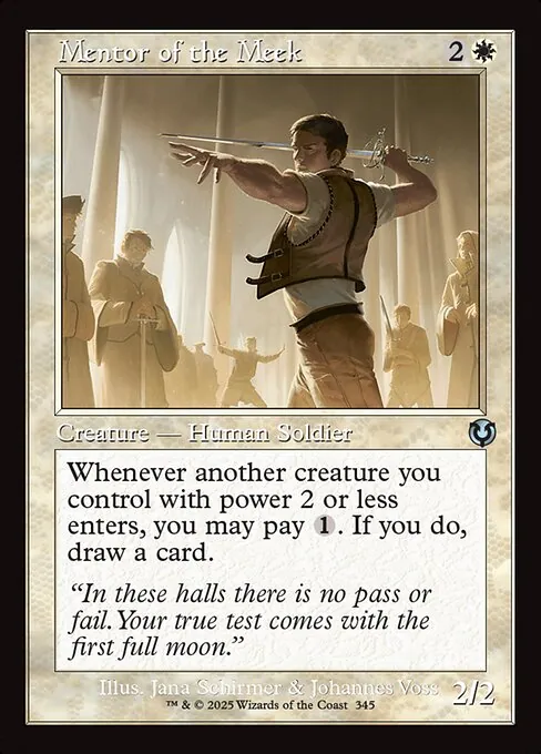 Mentor of the Meek 345/287