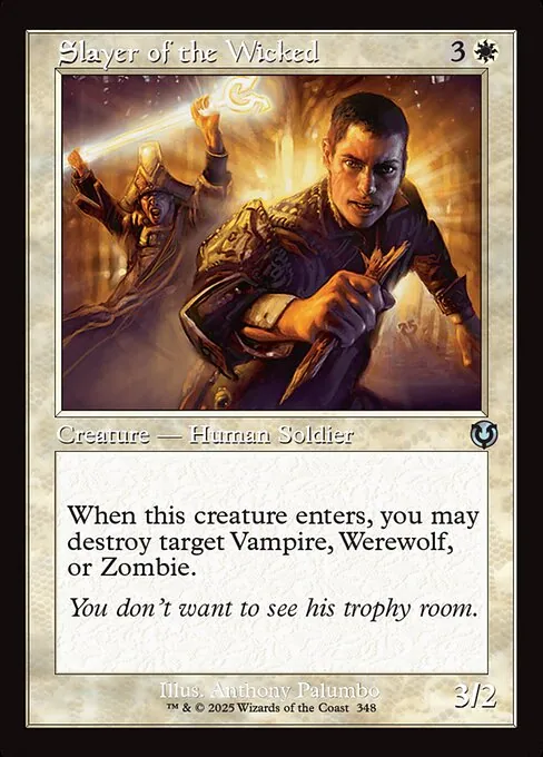 Slayer of the Wicked 348/287
