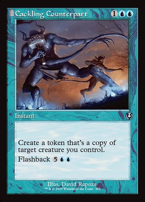 Cackling Counterpart 353/287