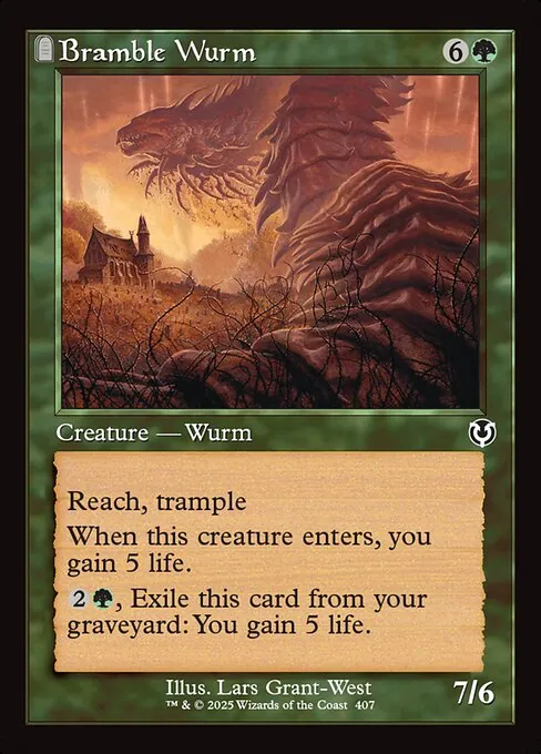 Bramble Wurm 407/287