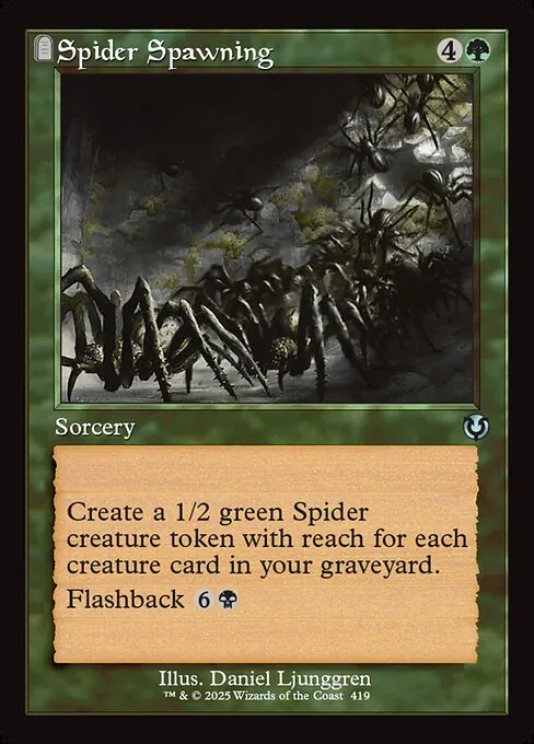 Spider Spawning 419/287