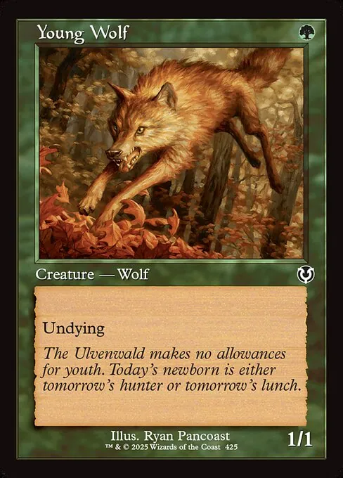 Young Wolf 425/287