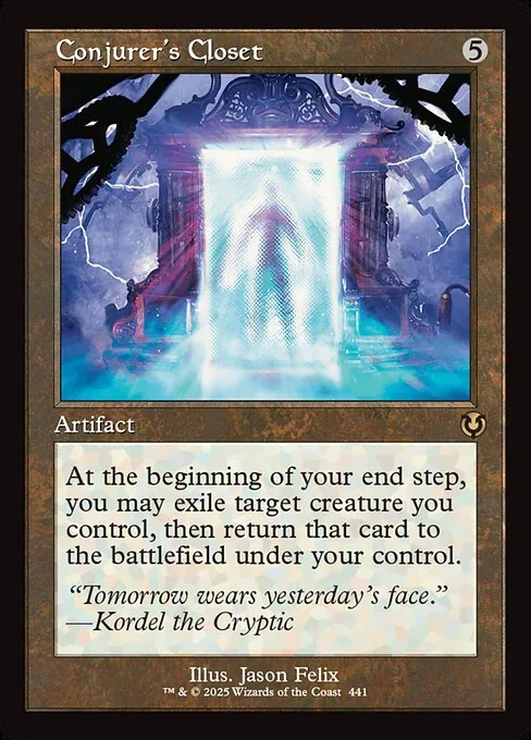 Conjurer's Closet 441/287