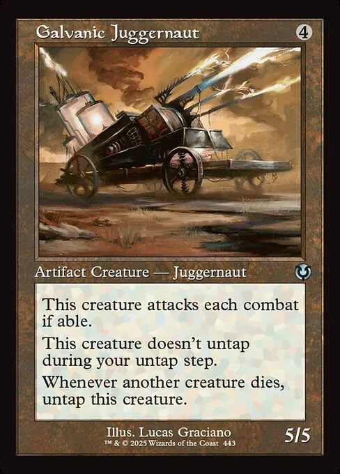 Galvanic Juggernaut 443/287