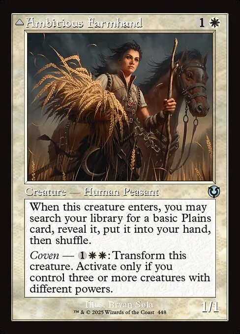 Ambitious Farmhand // Seasoned Cathar 448/287