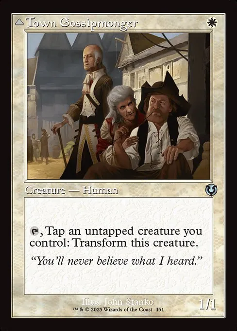 Town Gossipmonger // Incited Rabble 451/287