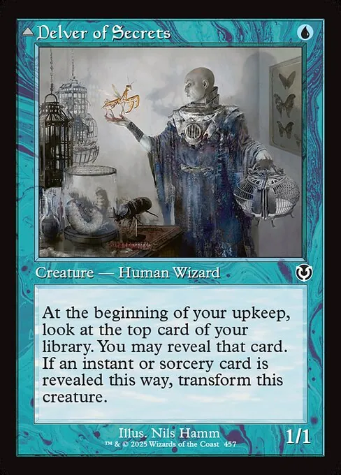 Delver of Secrets // Insectile Aberration 457/287