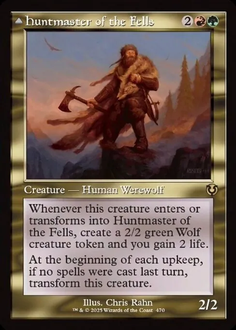 Huntmaster of the Fells // Ravager of the Fells 470/287