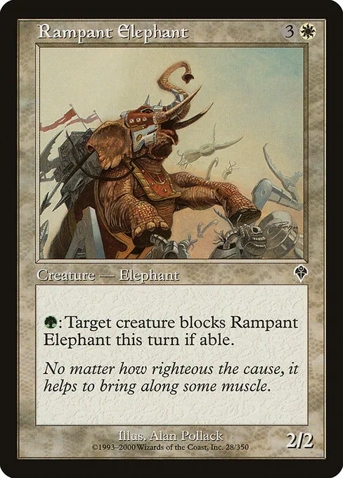 Rampant Elephant 028/350