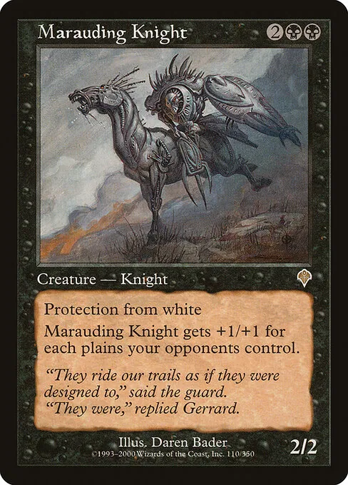 Marauding Knight 110/350