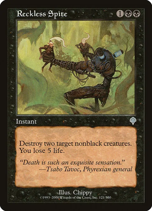 Reckless Spite 121/350