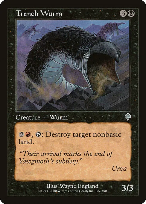 Trench Wurm 127/350
