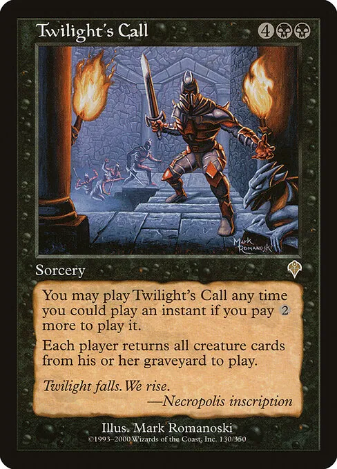 Twilight's Call 130/350